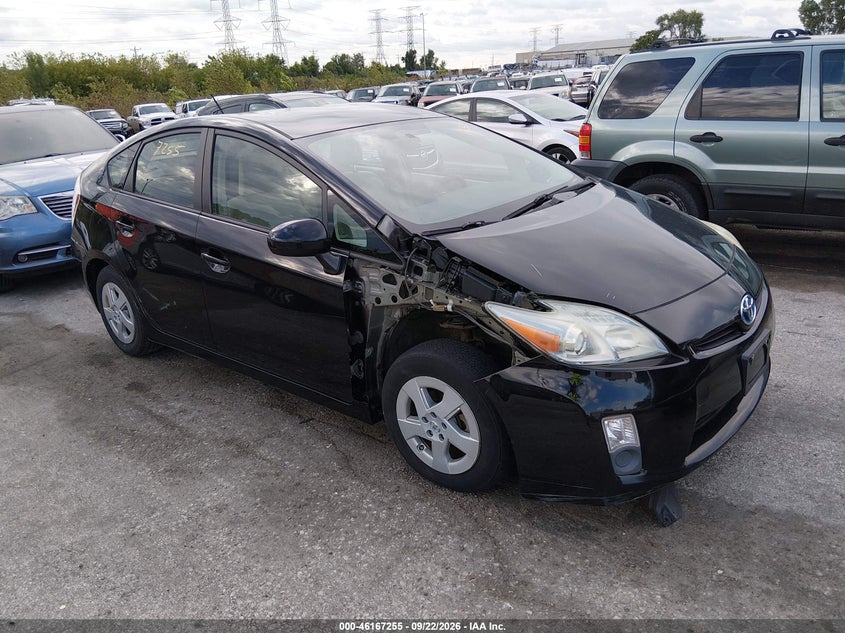 TOYOTA PRIUS 2011 VIN JTDKN3DUXB5305343