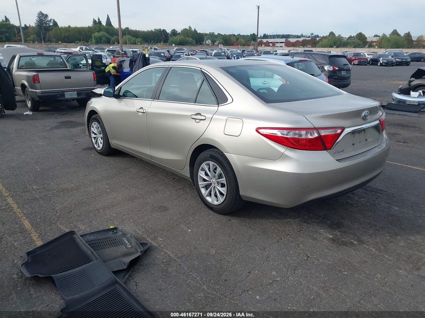 Vin: 4t4bf1fk1gr528107, lot: 46667113, toyota camry le 20163