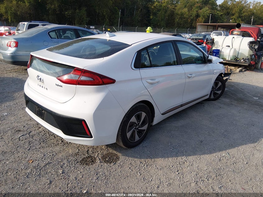 Vin: kmhc75lc7hu035355, lot: 46667116, hyundai ioniq hybrid sel 20174