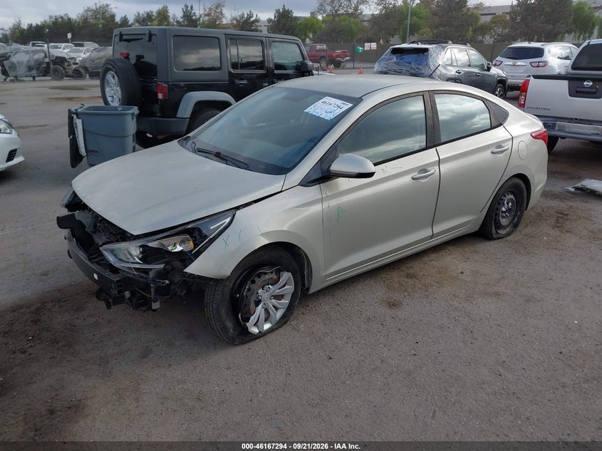Vin: 3kpc24a31ke066669, lot: 46667136, hyundai accent se 20192