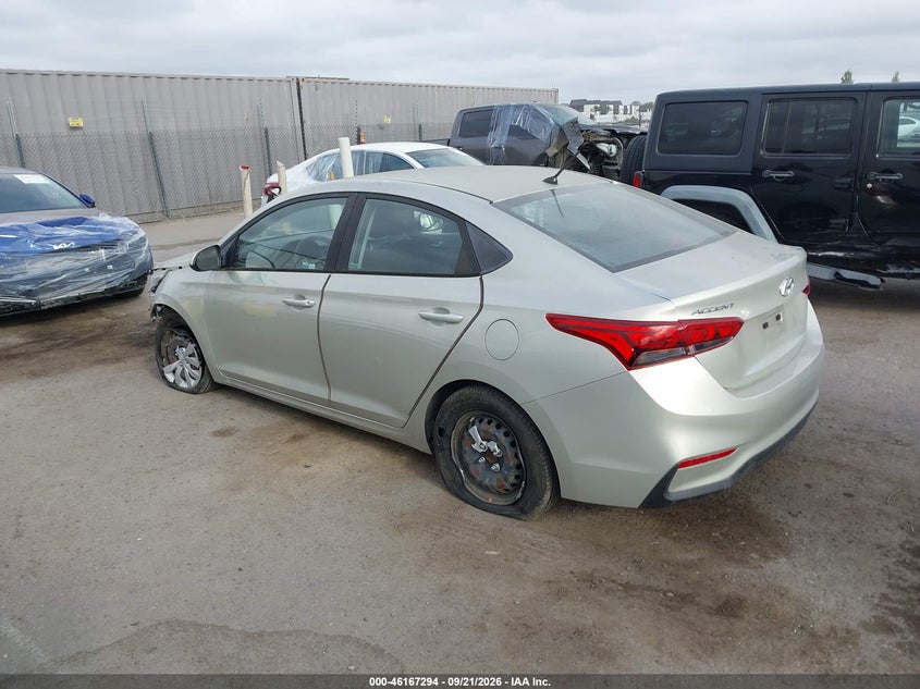 Vin: 3kpc24a31ke066669, lot: 46667136, hyundai accent se 20193