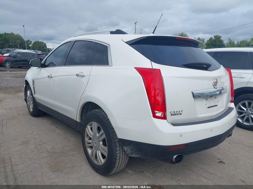 Vin: 3gyfnae33cs629439, lot: 46667140, cadillac srx luxury collection 20123