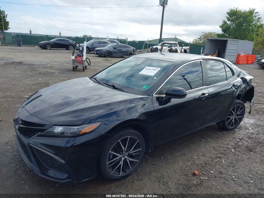 2021 Toyota Camry Se, Удар сзади, IAAI, VIN 4T1G11AK5MU585069 — фото 2