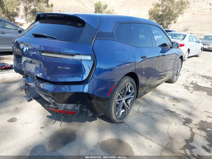 Vin: wb523cf00scs86535, lot: 46667164, bmw ix xdrive50 20254