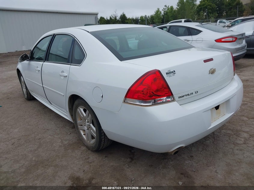 Vin: 2g1wg5e37c1320147, lot: 46667165, chevrolet impala lt 20123