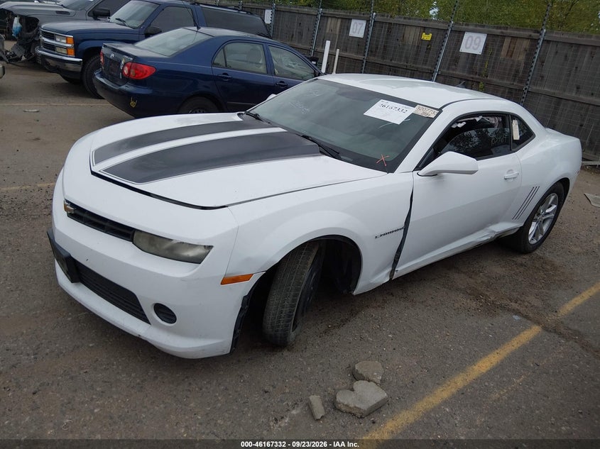 Vin: 2g1fa1e35e9266054, lot: 46667174, chevrolet camaro 2ls 20142