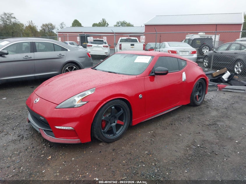 Vin: jn1az4eh7hm952646, lot: 46667184, nissan 370z nismo tech 20172