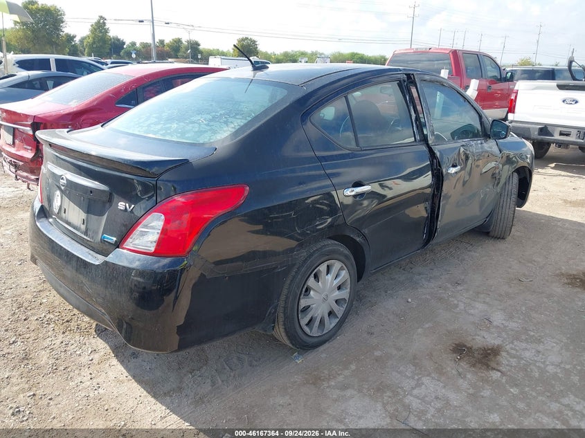 Vin: 3n1cn7ap3fl938205, lot: 46667206, nissan versa 1.6 sv 20154