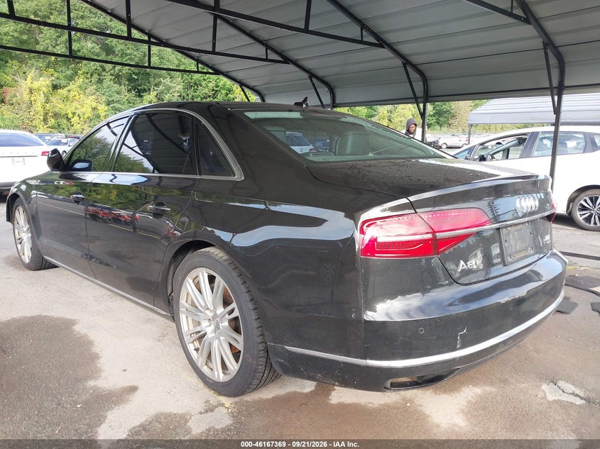 Vin: wau32afd4fn022423, lot: 46667211, audi a8 l 4.0t 20153