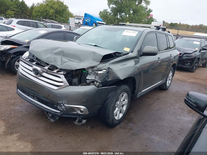 Vin: 5tdzk3eh0cs060699, lot: 46667218, toyota highlander se v6 20122