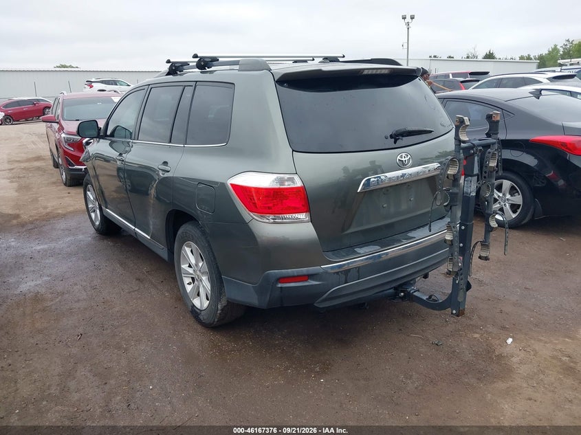 Vin: 5tdzk3eh0cs060699, lot: 46667218, toyota highlander se v6 20123