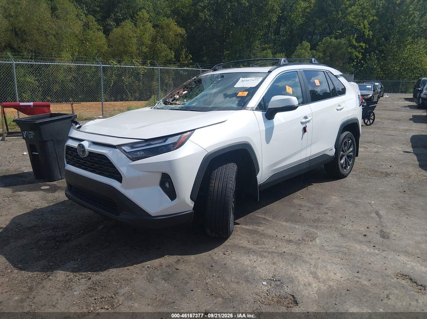 Vin: 4t3b6rfv1pu131474, lot: 46667219, toyota rav4 hybrid xle premium 20232
