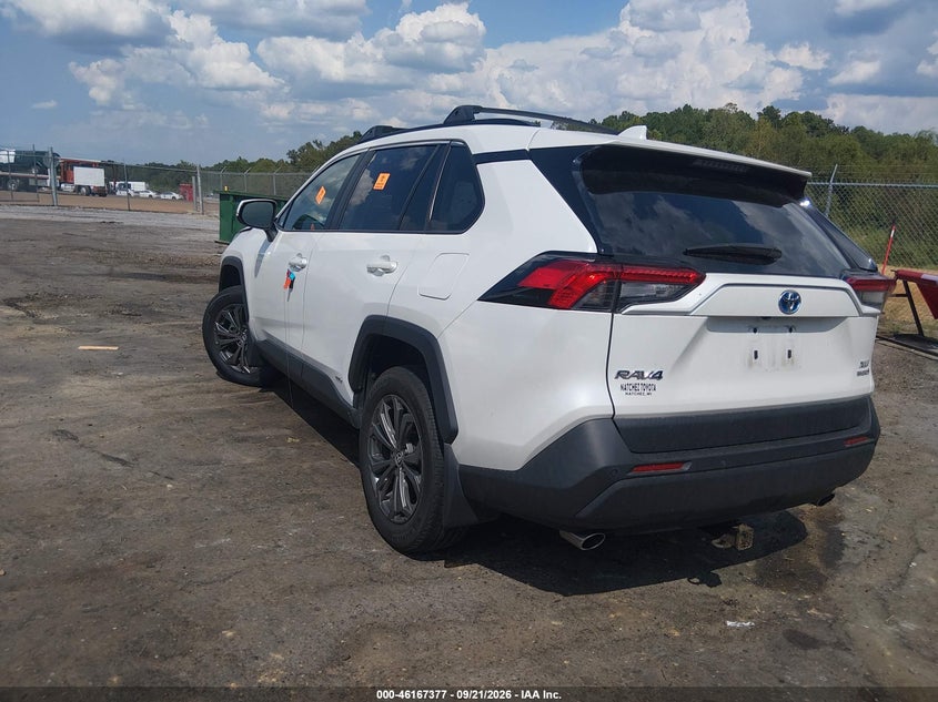 Vin: 4t3b6rfv1pu131474, lot: 46667219, toyota rav4 hybrid xle premium 20233