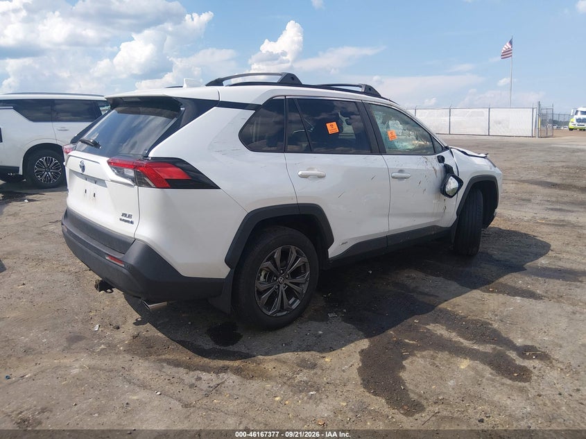 Vin: 4t3b6rfv1pu131474, lot: 46667219, toyota rav4 hybrid xle premium 20234