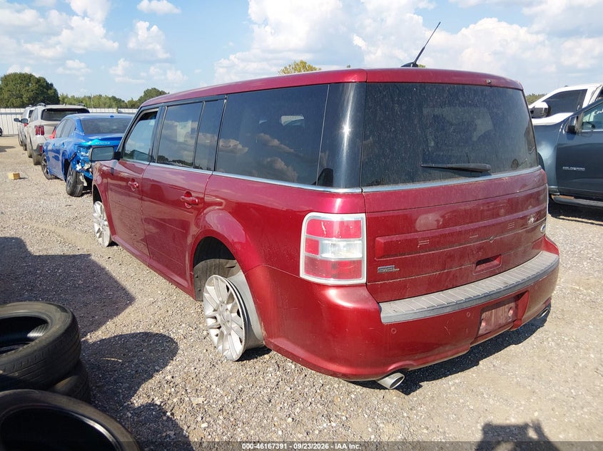 Vin: 2fmgk5c85dbd00642, lot: 46667233, ford flex sel 20133