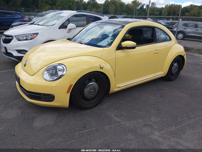 Vin: 3vwhp7at4dm658789, lot: 46667243, volkswagen beetle 2.5l 20132