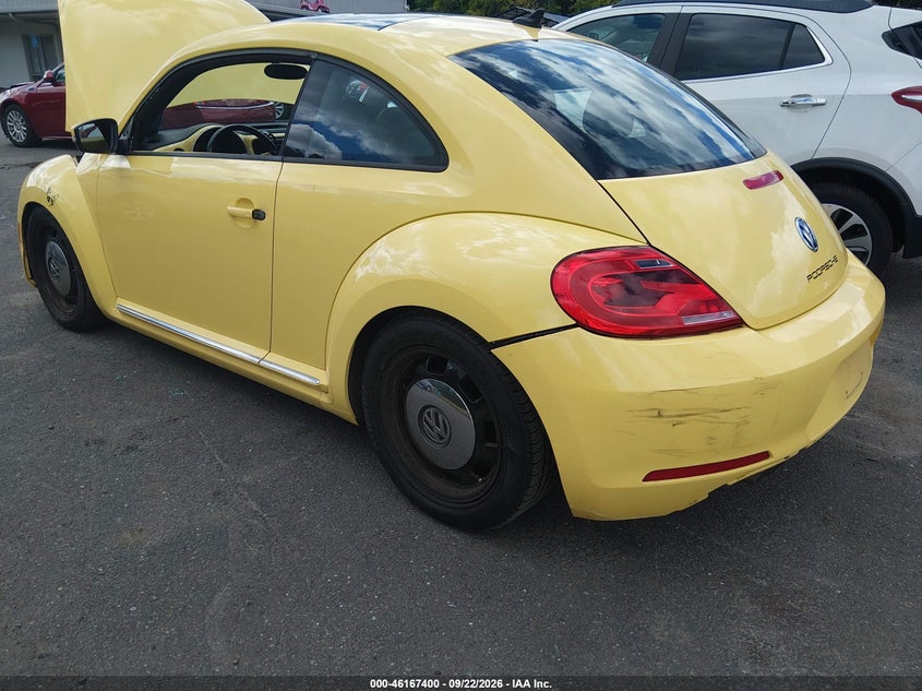 Vin: 3vwhp7at4dm658789, lot: 46667243, volkswagen beetle 2.5l 20133