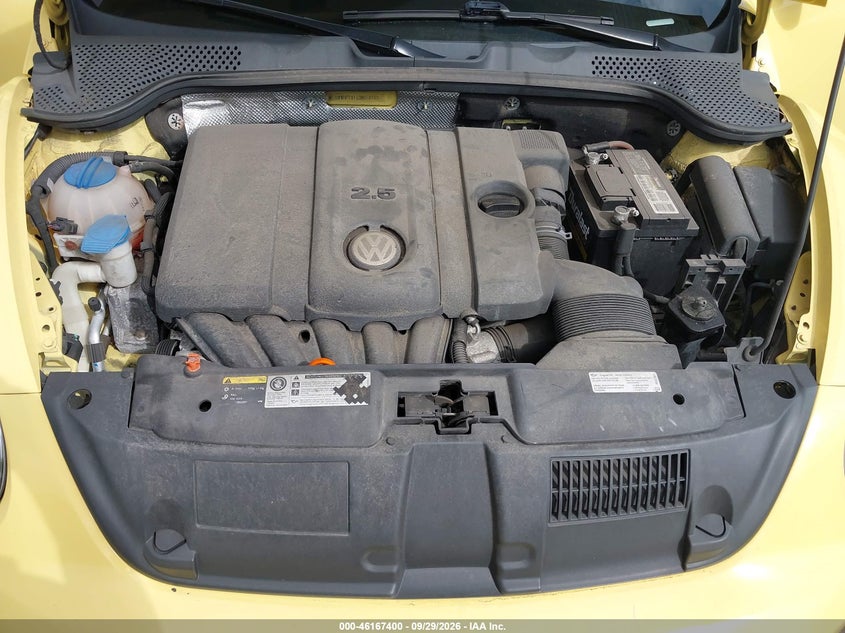 VOLKSWAGEN BEETLE 2013 VIN 3VWHP7AT4DM658789