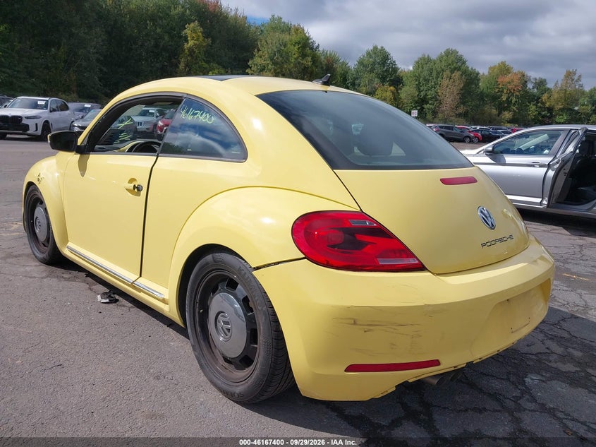 VOLKSWAGEN BEETLE 2013 VIN 3VWHP7AT4DM658789