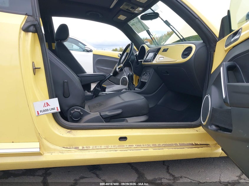 VOLKSWAGEN BEETLE 2013 VIN 3VWHP7AT4DM658789