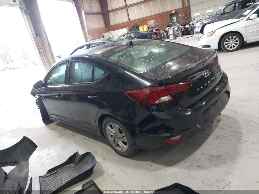 Vin: kmhd84lfxku819932, lot: 46667248, hyundai elantra value edition 20193