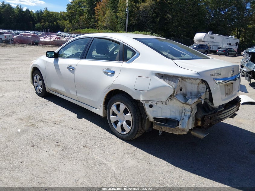 Vin: 1n4al3ap4en384681, lot: 46667250, nissan altima 2.5 s 20143