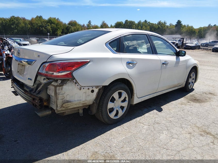 Vin: 1n4al3ap4en384681, lot: 46667250, nissan altima 2.5 s 20144