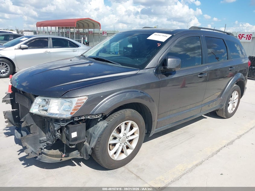 Vin: 3c4pdcbb8ft708835, lot: 46667258, dodge journey sxt 20152
