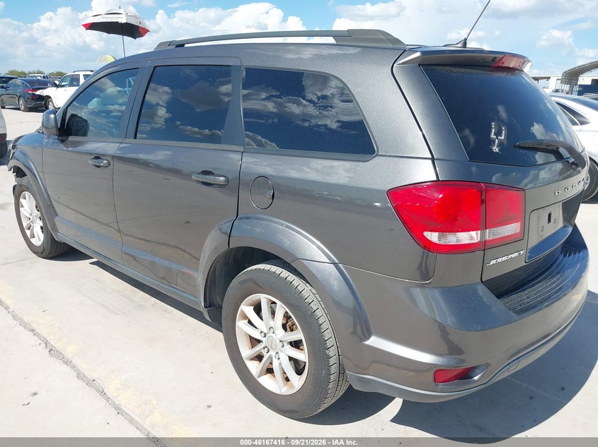 Vin: 3c4pdcbb8ft708835, lot: 46667258, dodge journey sxt 20153