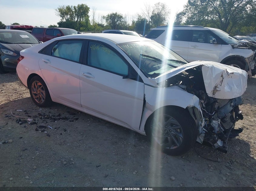 Vin: kmhlm4dj9su124190, lot: 46667266, hyundai elantra hybrid blue 2025 img_1