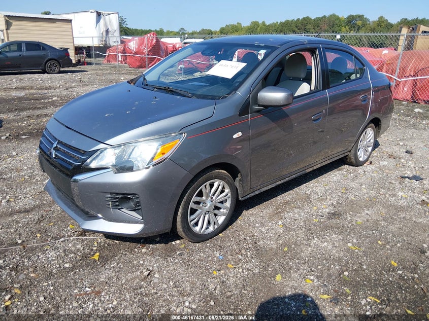 Vin: ml32fufj2nhf01209, lot: 46667273, mitsubishi mirage g4 black edition/es/le 20222