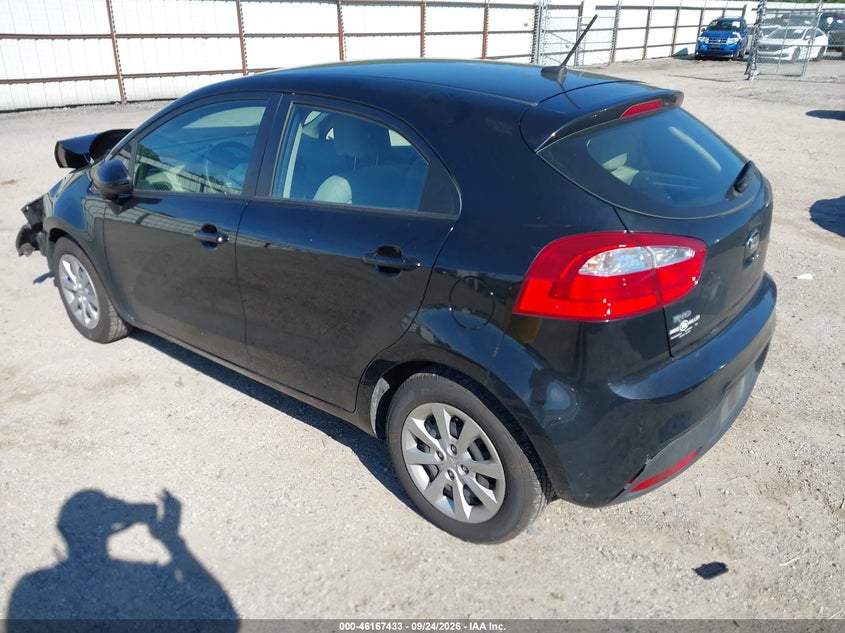 Vin: knadm5a39f6445657, lot: 46667275, kia rio lx 20153