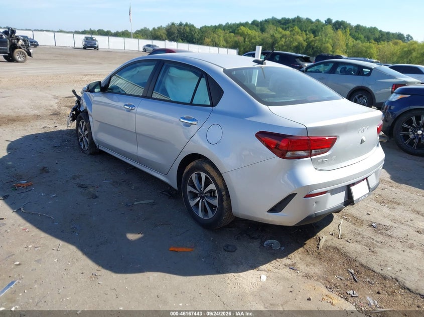 Vin: 3kpa24ad1pe564765, lot: 46667285, kia rio s 20233