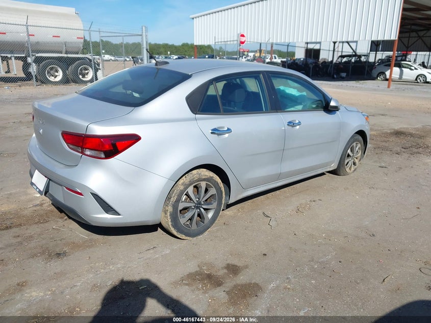Vin: 3kpa24ad1pe564765, lot: 46667285, kia rio s 20234