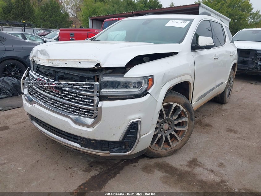 Vin: 1gkknplsxmz190217, lot: 46667289, gmc acadia fwd denali 20212