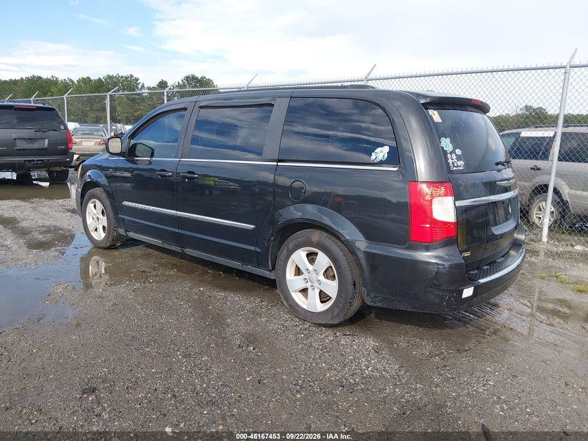 Vin: 2c4rc1bg9cr305344, lot: 46667295, chrysler town & country touring 20123