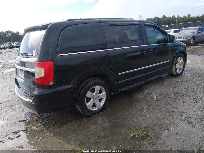 Vin: 2c4rc1bg9cr305344, lot: 46667295, chrysler town & country touring 20124