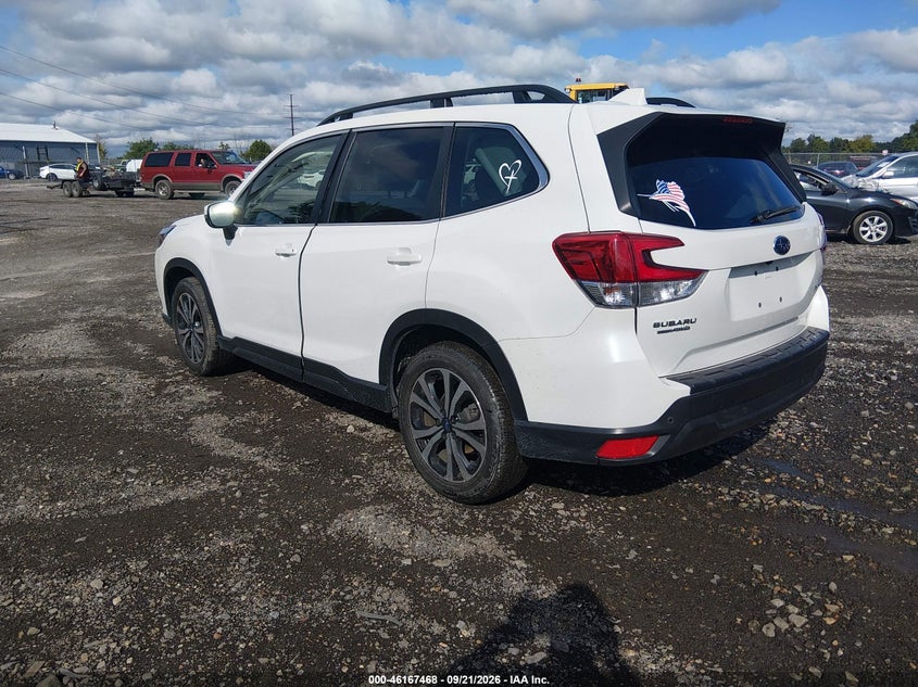 Vin: jf2skapc5ph500046, lot: 46667310, subaru forester limited 20232
