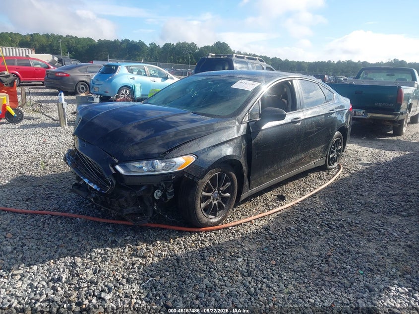 2015 Ford Fusion S, Обычный износ, IAAI, VIN 3FA6P0G7XFR203176 — фото 2