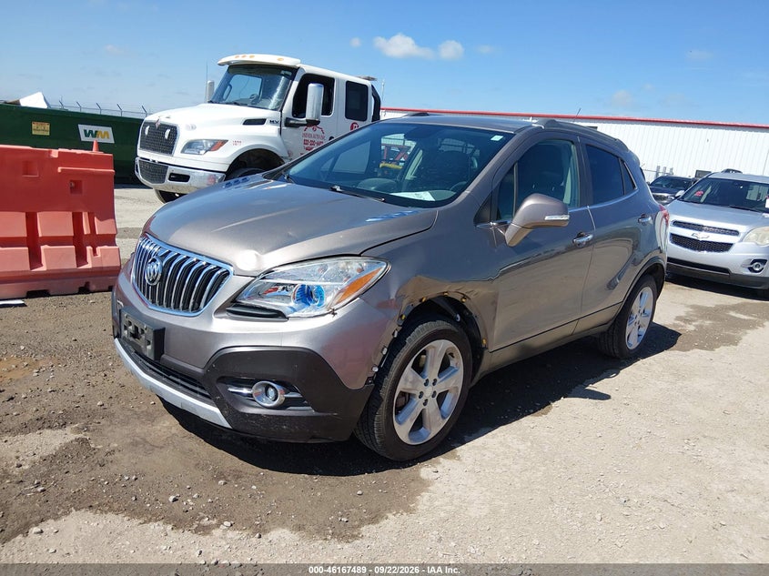 Vin: kl4cjgsb8fb146414, lot: 46667332, buick encore leather 20152