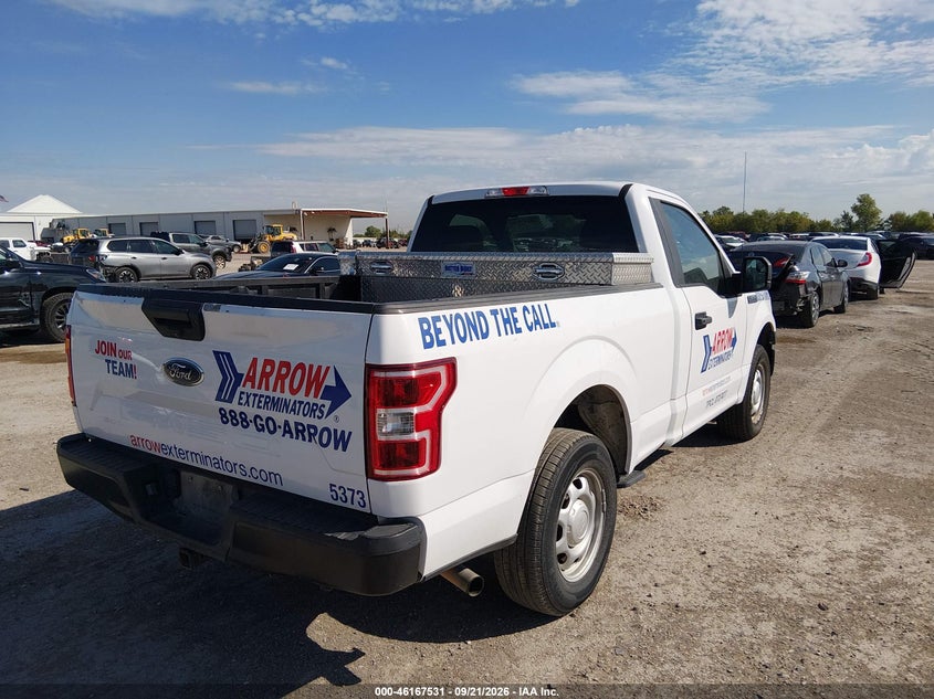 Vin: 1ftmf1cb6kke43859, lot: 46667373, ford f-150 xl 20194