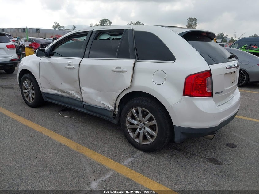 Vin: 2fmdk3k91eba06903, lot: 46667378, ford edge limited 20143