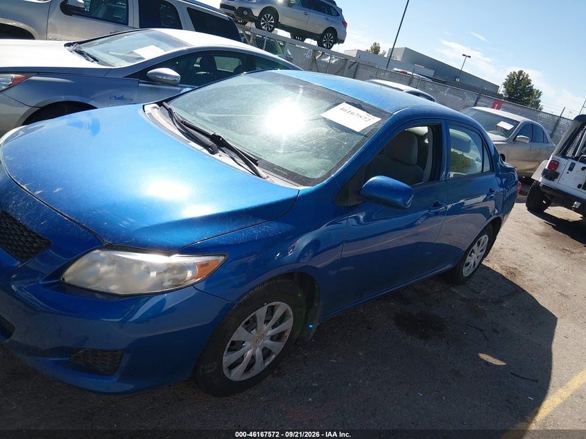 Vin: 2t1bu4ee6ac367372, lot: 46667414, toyota corolla le 20102