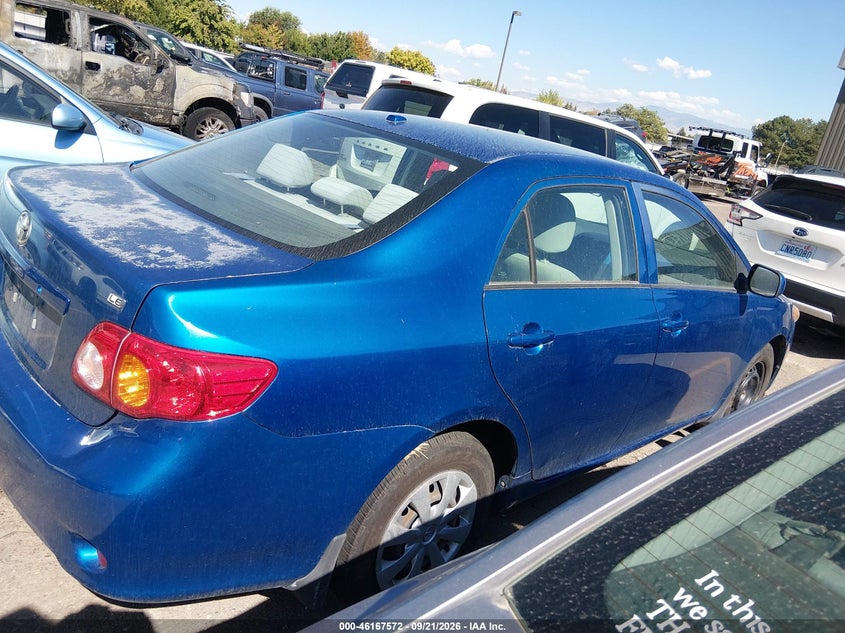 Vin: 2t1bu4ee6ac367372, lot: 46667414, toyota corolla le 20104
