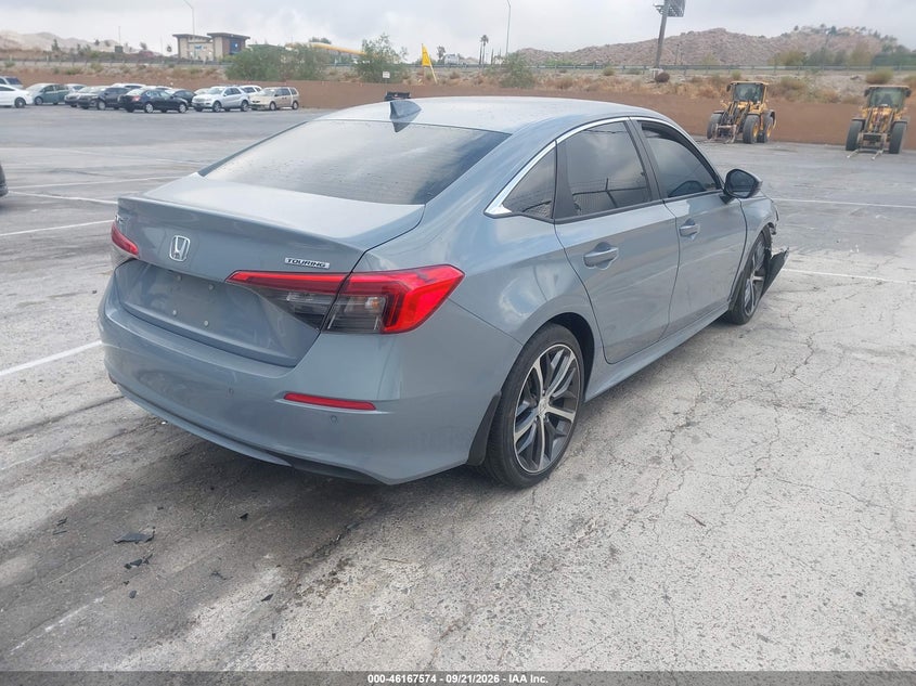 Vin: 2hgfe1f95rh304054, lot: 46667416, honda civic touring 20244