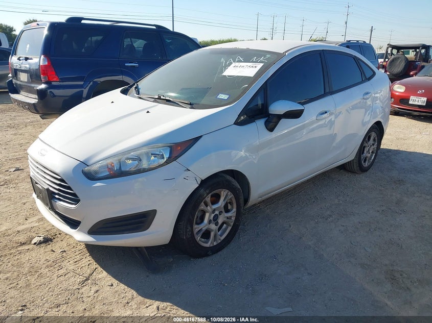 Vin: 3fadp4bj6fm187847, lot: 46667430, ford fiesta se 20152