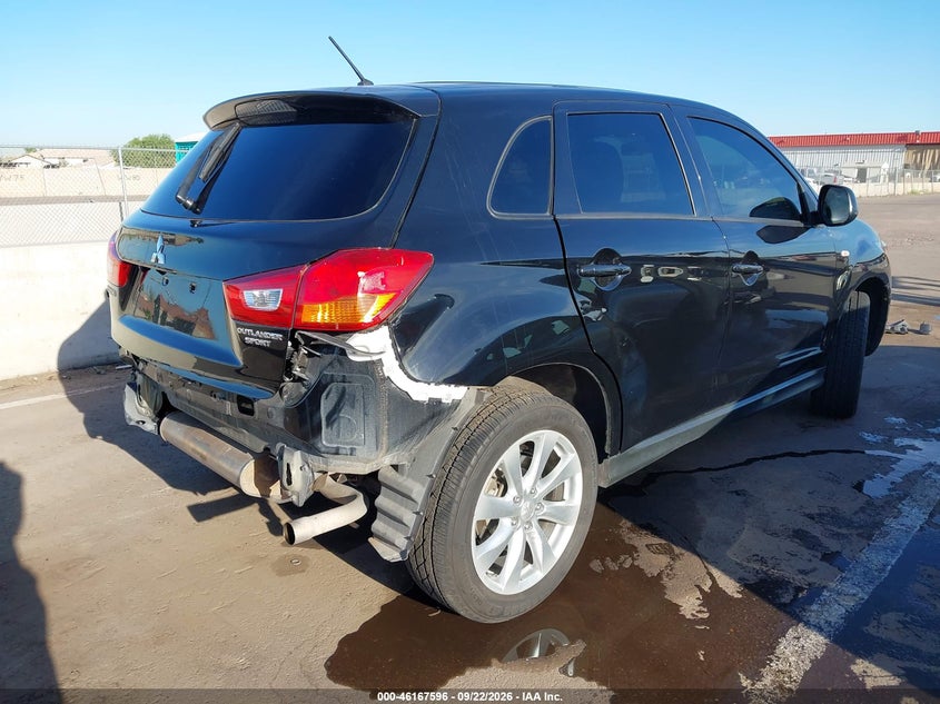 Vin: 4a4ar3au8fe049142, lot: 46667438, mitsubishi outlander sport es 20154