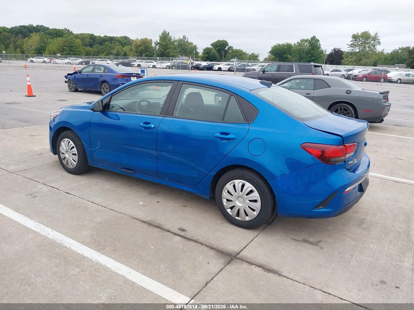 Vin: 3kpa24ad8ne503166, lot: 46667456, kia rio s 20223