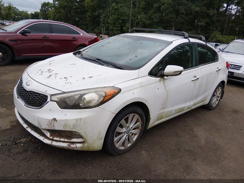 Vin: knafx4a86e5051995, lot: 46667472, kia forte ex 20142
