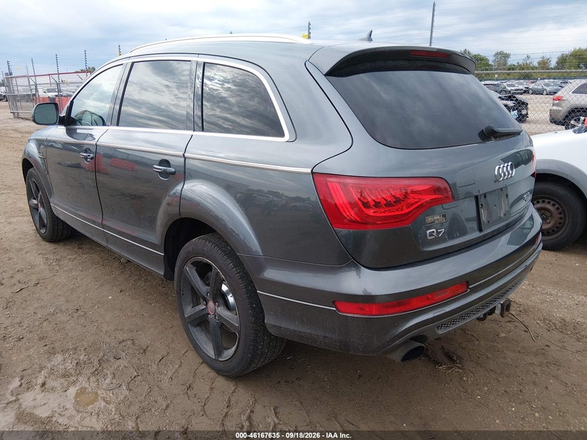 Vin: wa1dgafexed020675, lot: 46667477, audi q7 3.0t s line prestige 20143